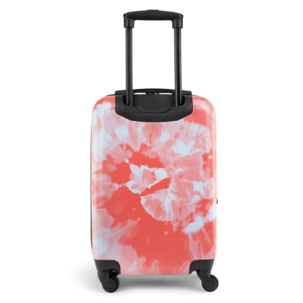 New! The Rolling Stones TIE DYE COLLECTION Luggage Wheeled Carry On Roller Bag